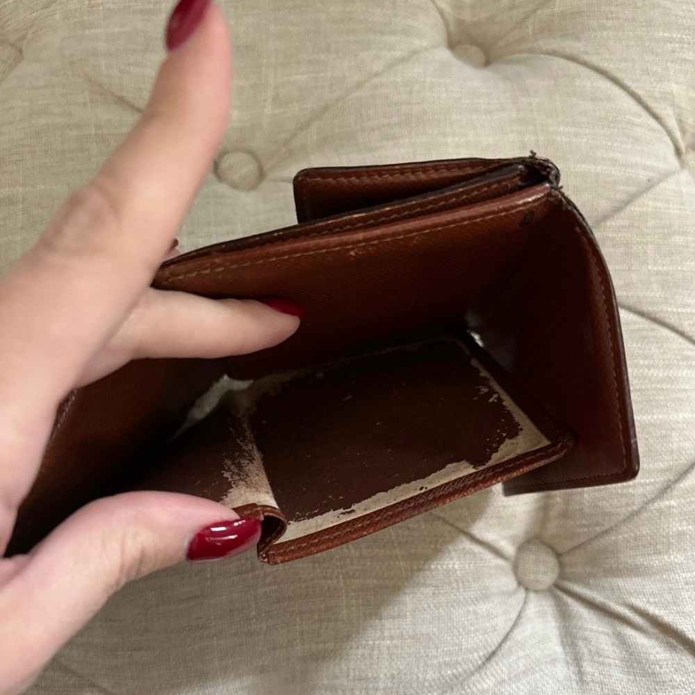 Louis Vuitton Brown Monogram Compact Wallet - Picture 7 of 9